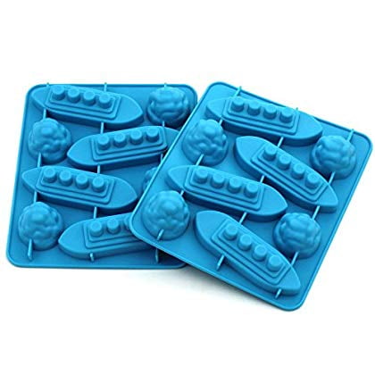 Silicone Tray Ice Cube Form Chocolate Mould Titanic Shaped Candy Cookie Molds